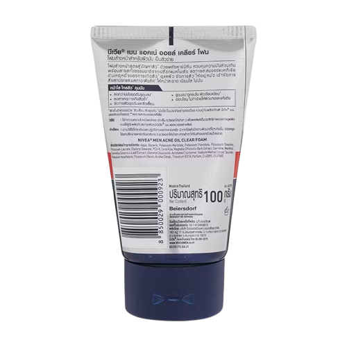 Nivea Men - Acne Oil Clear - Anti-Acne Foam 100 g.