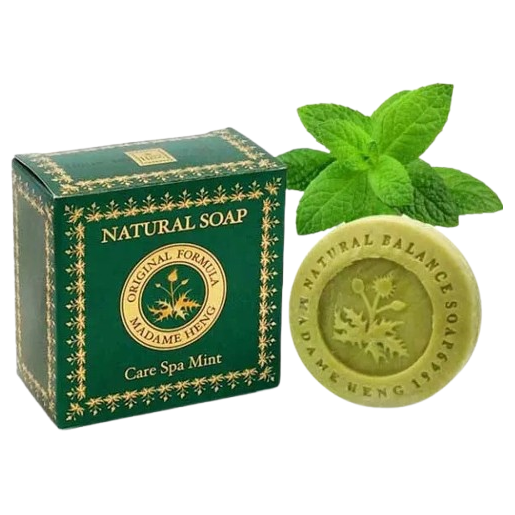 Madame Heng - Care Spa Mint - Natural Soap 150g. - Made in Thailand