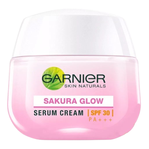 Garnier - Sakura Glow - Hyaluron Serum Cream (SPF30) 50 ml.