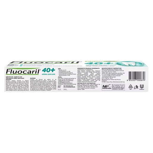 Fluocaril - Toothpaste 40 Plus Herbal Gum Care 160g.