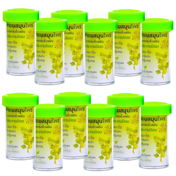 Golden Dragon - Herbal Lozenges - Tamarind Flavor 11g. (Pack of 12)