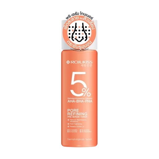 Rojukiss - Pore Refining Pre-Serum Toner - AHA-BHA-PHA 100ml.
