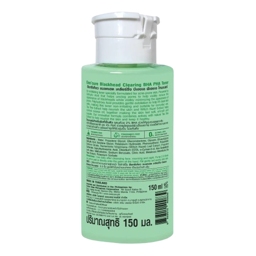 Oxe Cure - Blackhead Clearsing BHA PHA Toner 150ml.