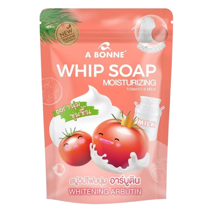 A Bonne' - Whip Soap Moisturizing Tomato Milk 100g.