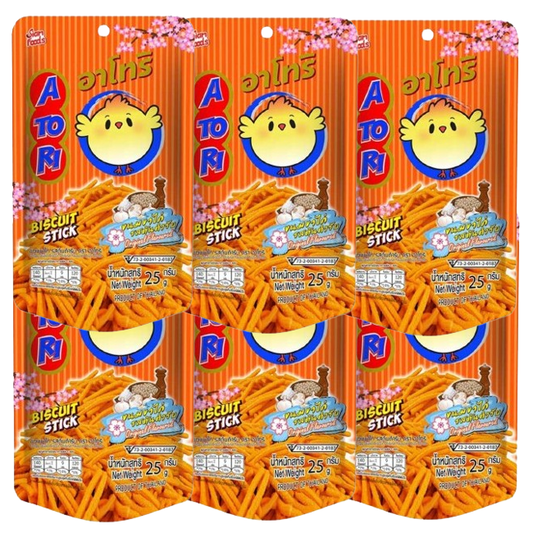 Atori - Chicken Legs - Original Flavor 25 g. (Pack of 6)