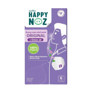 Happy Noz - Adult - Purple Fragrance Formula (Pack of 3 x 6 patches)