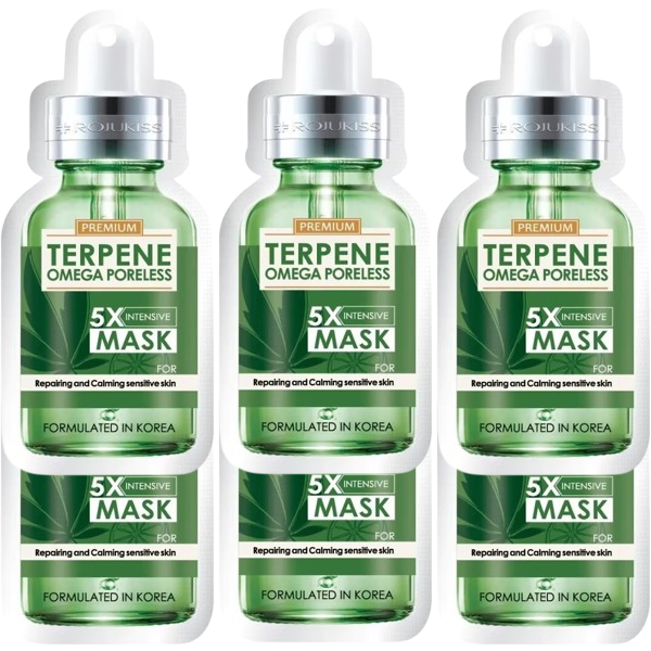 Rojukiss - Premium Omega Poreless Terpene 5X Intensive Mask (Pack of 6)