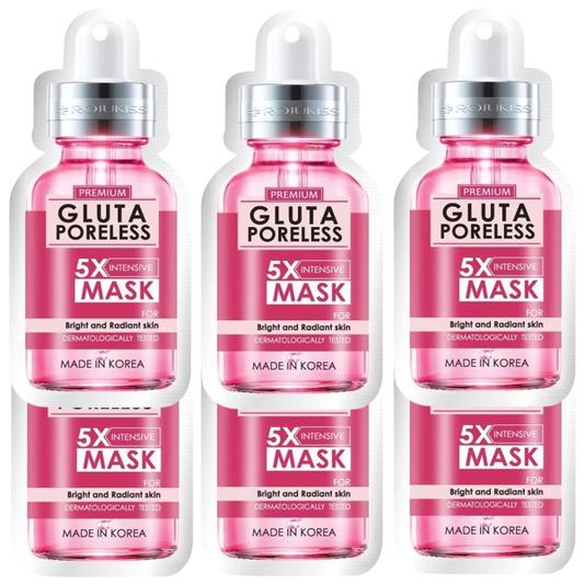 Rojukiss - Premium Gluta Poreless 5X Intensive Mask (Pack of 6)