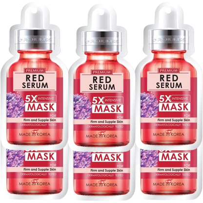 Rojukiss - Premium Red Serum 5X Intensive Mask (Pack of 6)