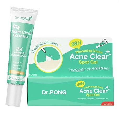 Dr.PONG - 28H Whitening Drone Acne Clear Spot Gel 10g.