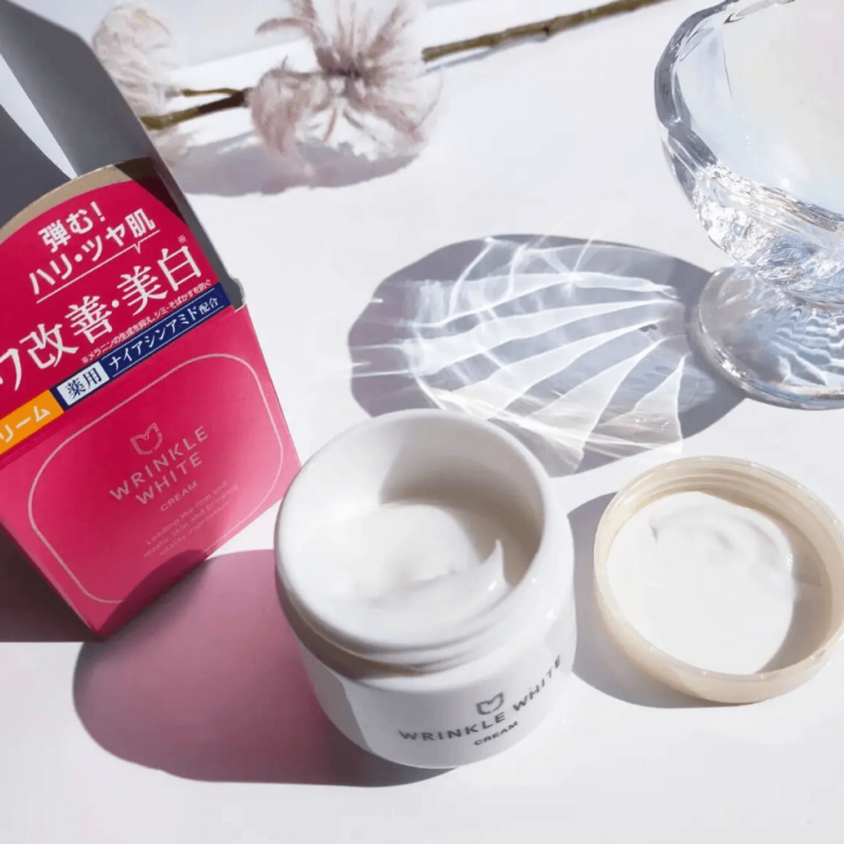 Meishoku - Wrinkle White Cream 50g.