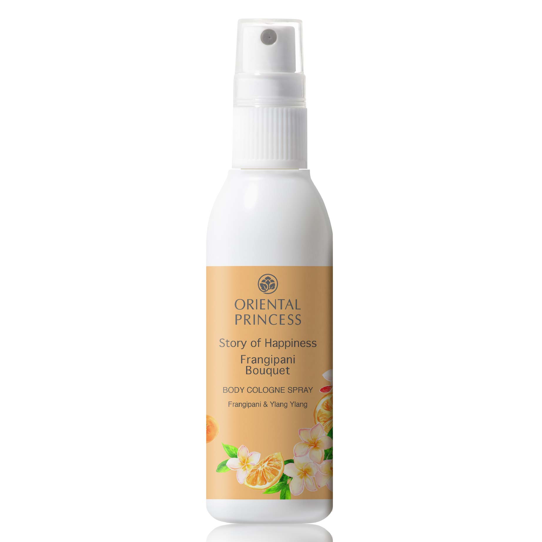 Oriental Princess - Story of Happiness - Frangipani Bouquet Body Cologne Spray 100ml.