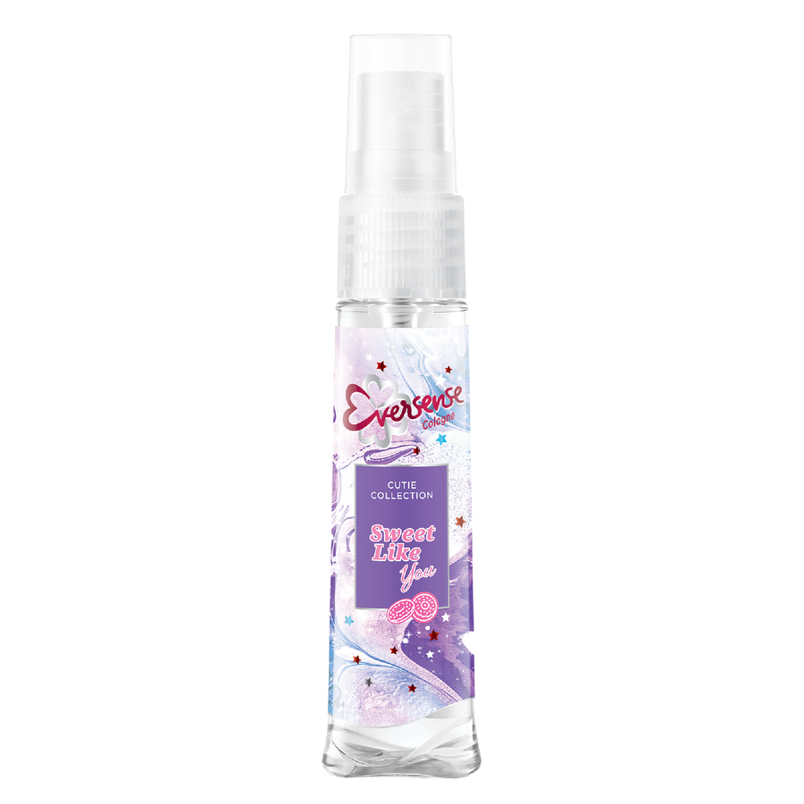 Eversense - Cologne Cutie Collection (Pack of 3 Flavors) - Cotton Candy Clouds, Sweet Like You & Sparkle Marsh Mallow 20ml. each