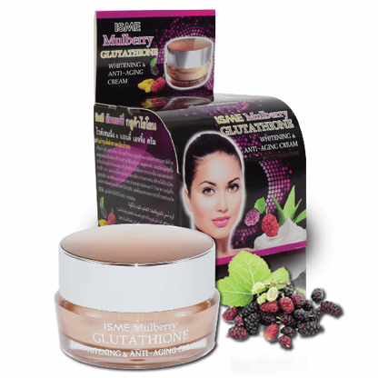 ISME - Mulberry Glutathione, Whitening & Anti-aging Cream 10g.