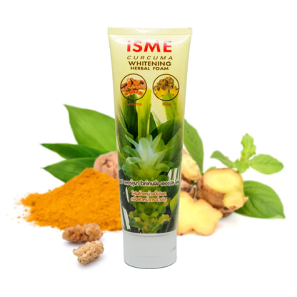 ISME - Curcuma Whitening Herbal Foam 100g.