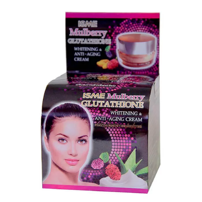 ISME - Mulberry Glutathione, Whitening & Anti-aging Cream 10g.