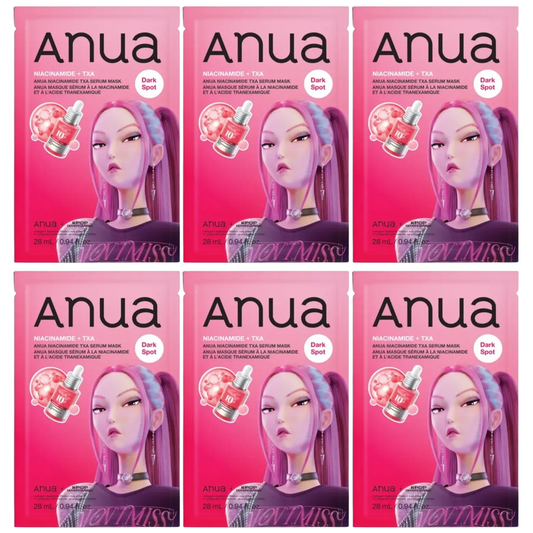 Anua - Kpop Demon Hunters Niacinamide TXA Serum Mask 28ml. (Pack of 6)