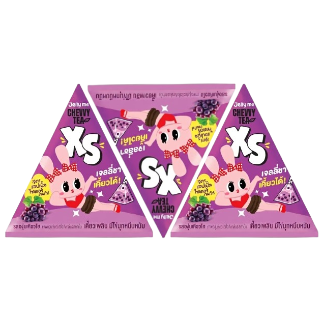 Handy Herb - Jelly Me Chevvy Tea XS, Apple Cider and Kyoho Grape Flavor (Pack of 3)
