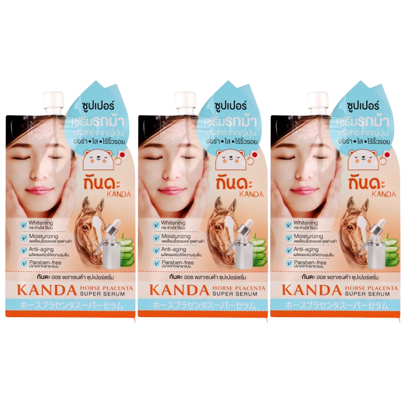 Kanda - Horse Placenta Super Serum 10ml. (Pack of 3)