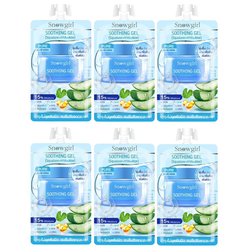 Snowgirl - Soothing Gel 30g. (Pack of 6)
