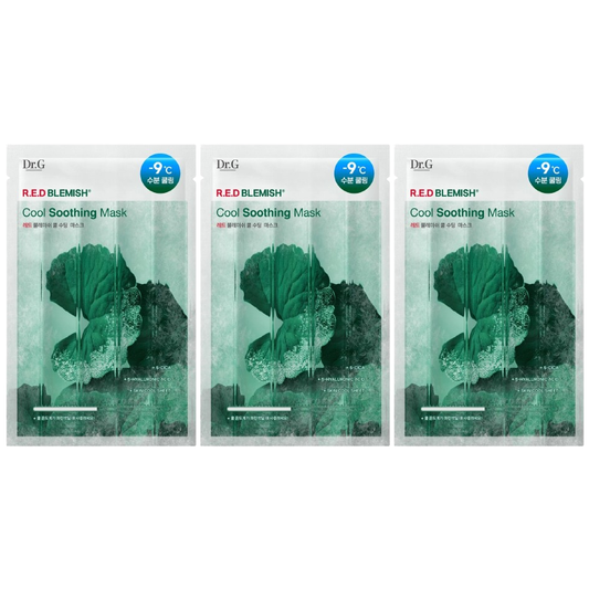 Dr.G - R.E.D Blemish Cool Soothing Mask 30g. (Pack of 3)