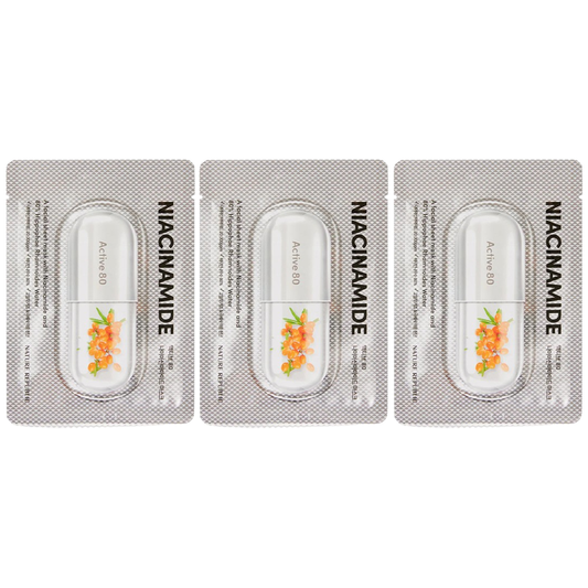 Nature Republic - Active 80 Niacinamide Mask 29ml. (Pack of 3)