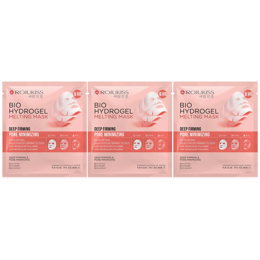 Rojukiss - Bio Hydrogel Melting Mask Deep Firming 34g. (Pack of 3)