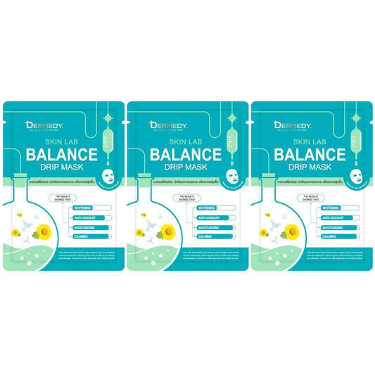 Dermedy - Skin Lab Balance Drip Mask 25g. (Pack of 3)