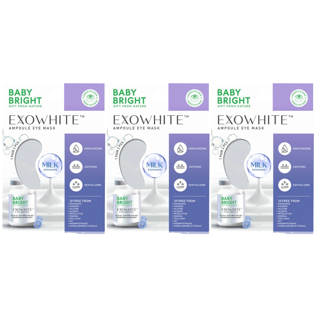 Baby Bright - Exowhite Ampoule Eye Mask 2.5g. (Pack of 3)