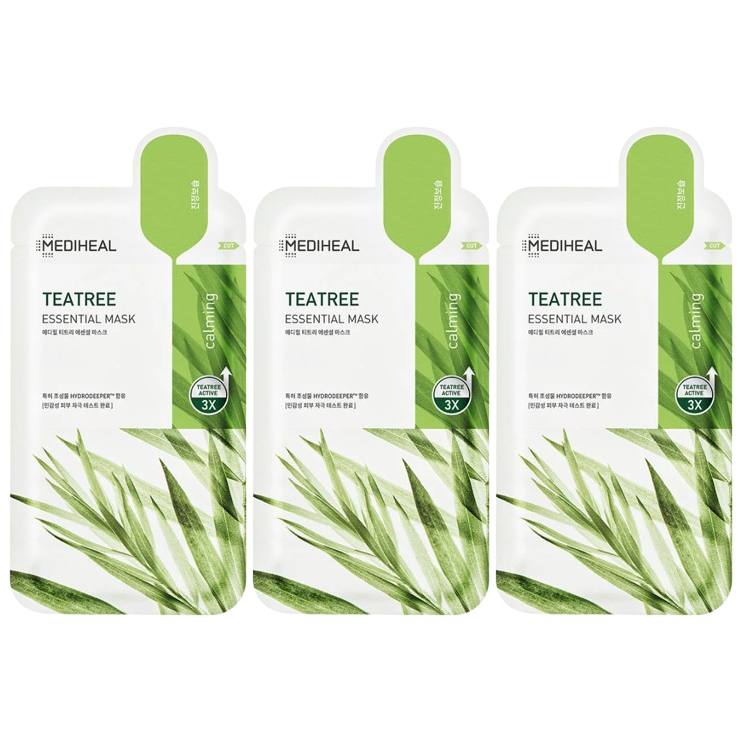 Mediheal - Teatree Essential Mask 24ml. (Pack of 3)