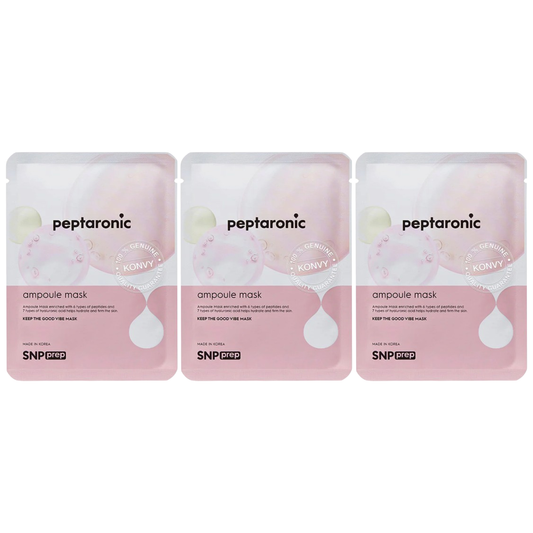 SNP - Prep Peptaronic Ampoule Mask 25ml. (Pack of 3)
