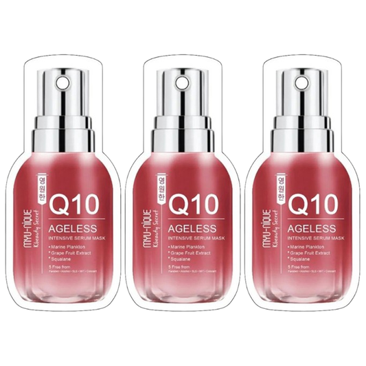 MYU-NIQUE - Co-Q10 Ageless Intensive Serum Mask 25g. (Pack of 3)