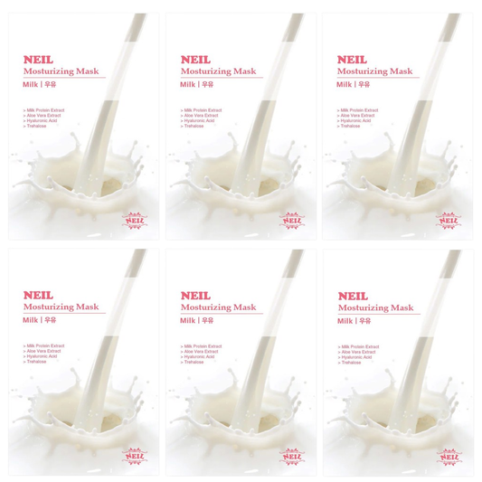 Neil - Moisturizing Milk Mask 22g. (Pack of 6)