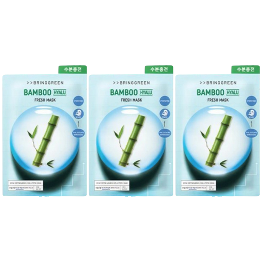 Bringgreen - Bamboo Hyalu Fresh Mask 20g. (Pack of 3)