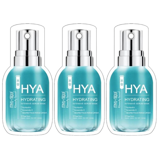 MYU-NIQUE - Hya Hydrating Intensive Serum Mask 25g. (Pack of 3)