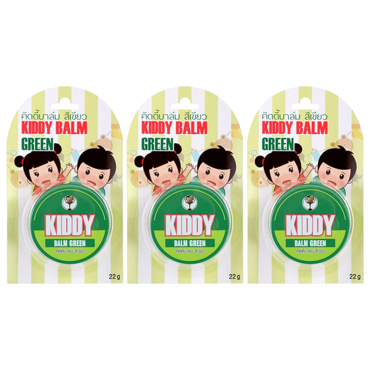 Golden Cup - Kiddy Balm Green 22g. (Pack of 3)