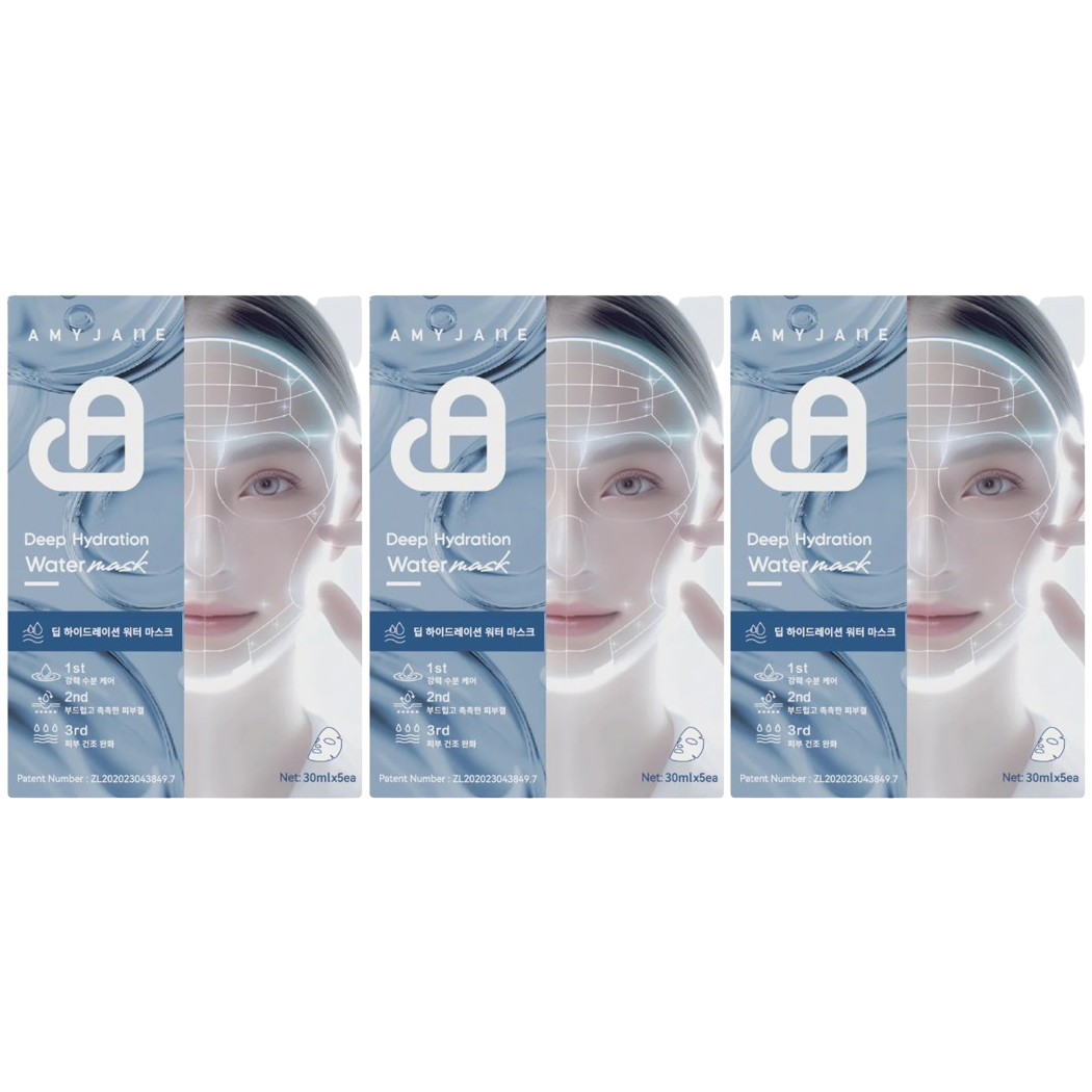 Amyjane - Deep Hydration Water Mask 30g. (Pack of 3)