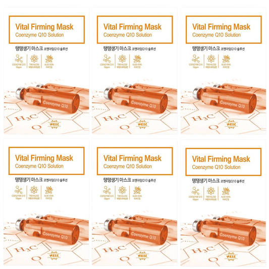 Neil - Vital Firming Coenzyme Q10 Solution Mask 22g. (Pack of 6)
