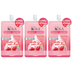 KA - Bright & Glow Body Lotion 45g. (Pack of 3)