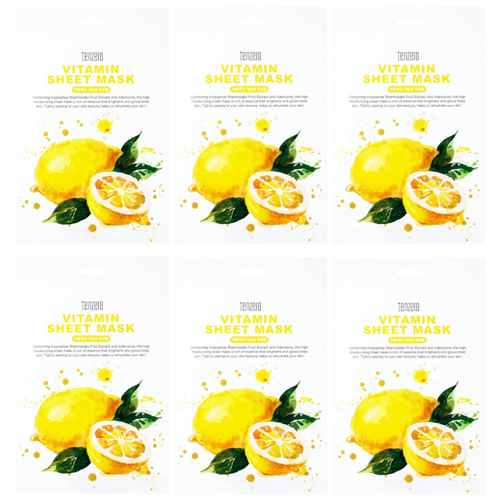 TENZERO - Vitamin Mask 25ml. (Pack of 6)