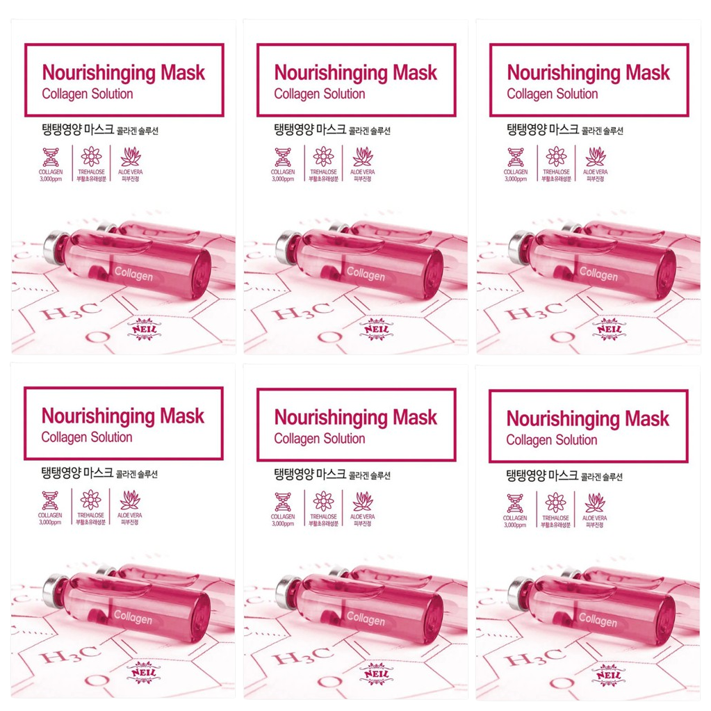 Neil - Nourishing Collagen Solution Mask 22g. (Pack of 6)