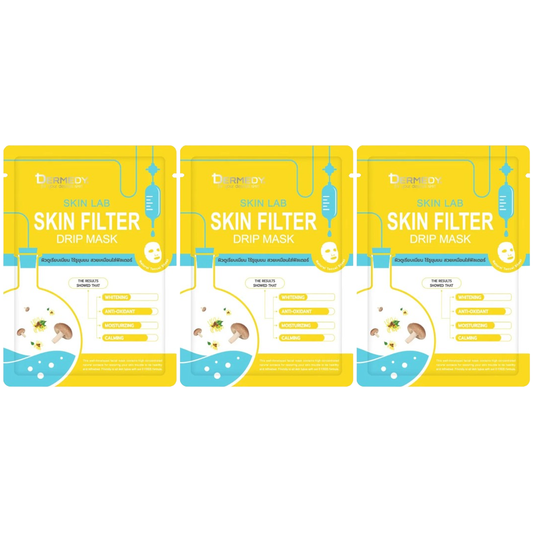 Dermedy - Skin Lab Skin Filter Drip Mask 25g. (Pack of 3)