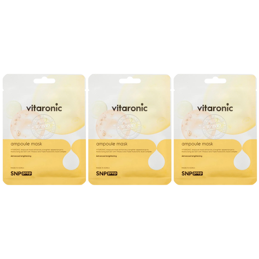 SNP - Prep Vitaronic Ampoule Mask 25ml. (Pack of 3)