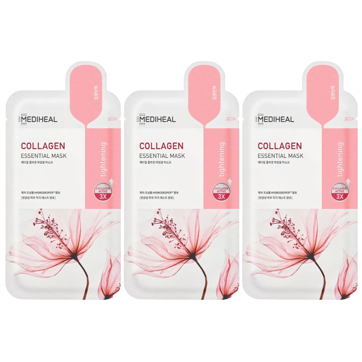 Mediheal - Collagen Essential Mask 24ml. (Pack of 3)