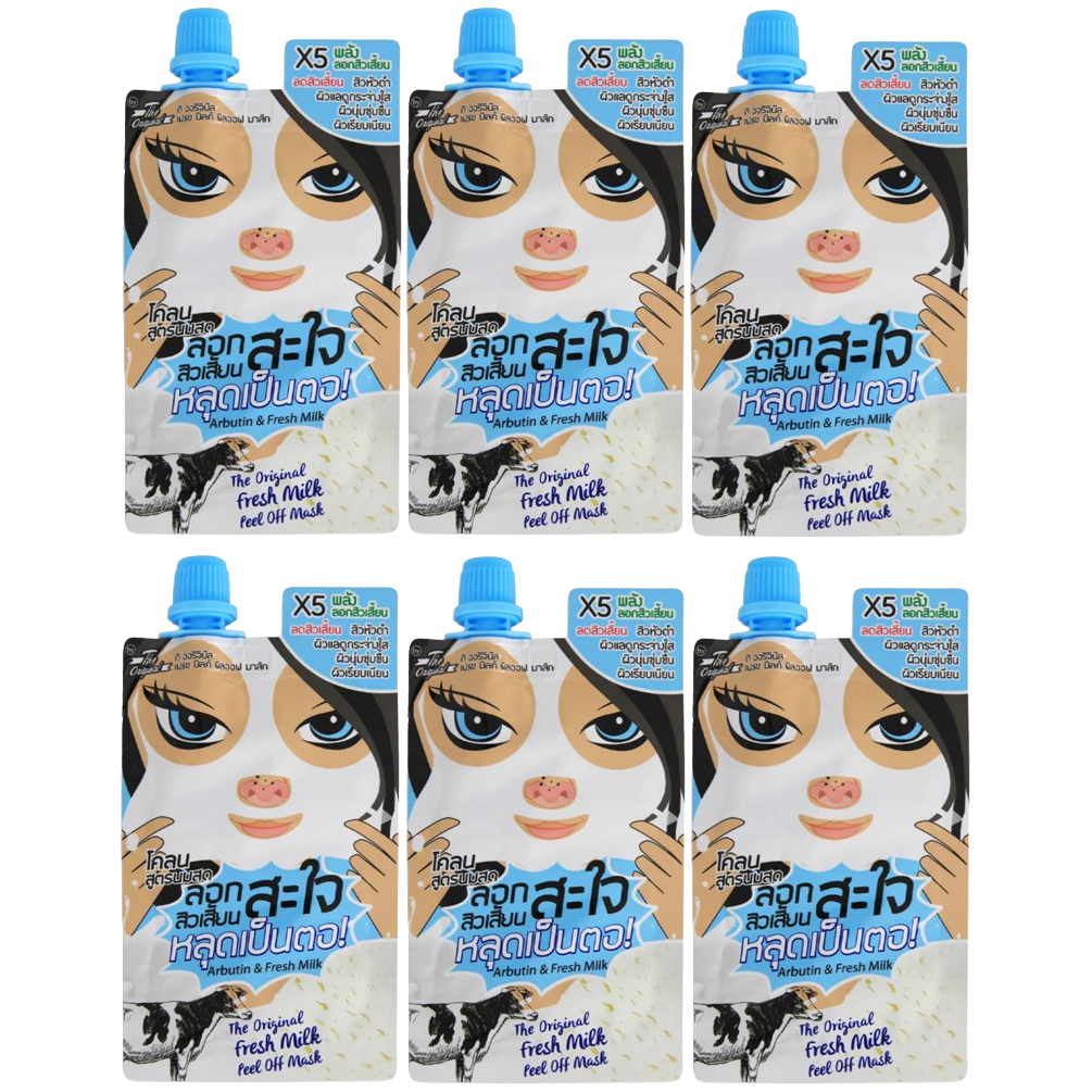 The Original - Fresh Milk Peel Off Mask 10g. (Pack of 6)