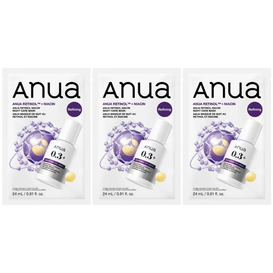 Anua - Retinol Niacin Night Care Mask 24ml. (Pack of 3)