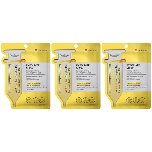 Leaders - Regeneration Face Mask with Snail Secretion Filtrate and SYN-HYCAN 28ml. (Pack of 6)