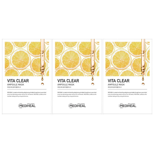 Mediheal - Vita Clear Ampoule Mask 25ml. (Pack of 3)