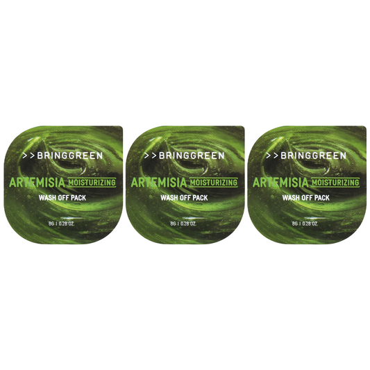 Bringgreen - Artemisia Moisturizing Wash Off Pack 8g. (Pack of 3)