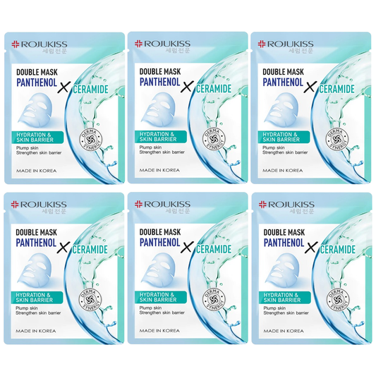 Rojukiss - Double Mask Panthenol Ceramide 25ml. (Pack of 6)